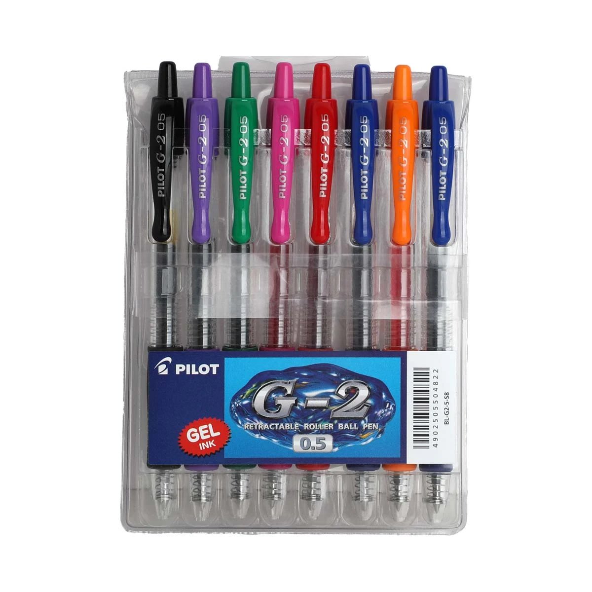 طقم اقلام بايلوت 8 لون G2-5-S8 0.5 - صورة 1