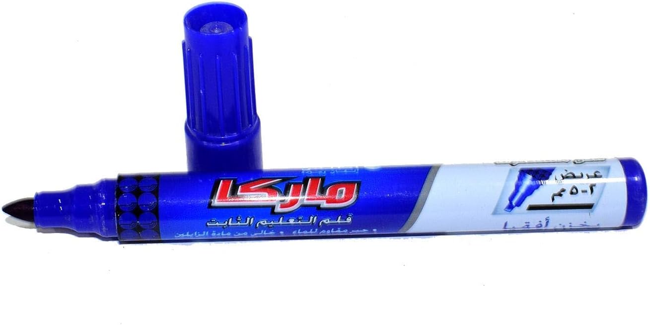 قلم ماركر مشطوف ازرق اطلس AS-MP20-A-BE - صورة 1