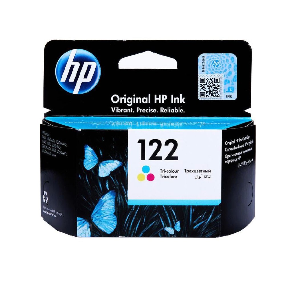 حبر طابعة HP 122 ملون - صورة 1