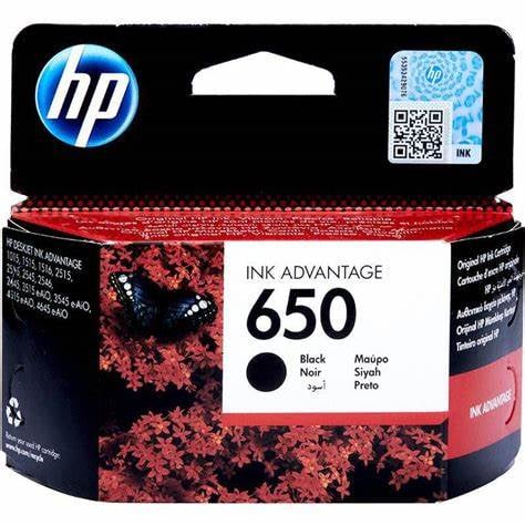 حبر طابعه HP650 B  - صورة 1