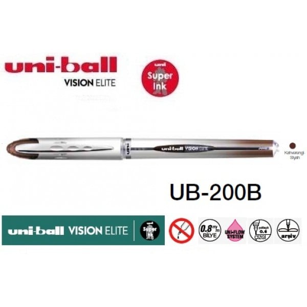 قلم يونيبول فيجين بني UB200-BR - صورة 1