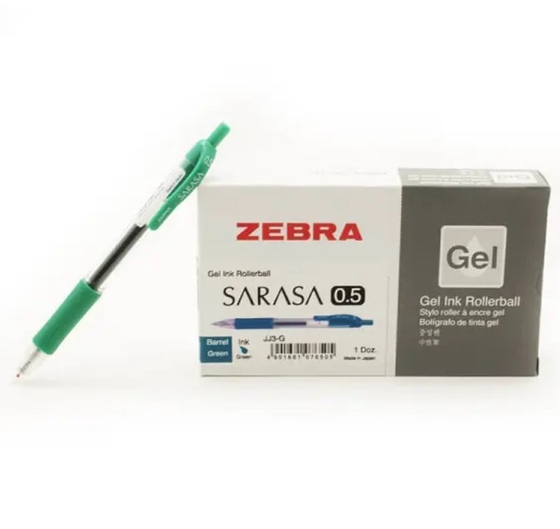 قلم ساراسا أخضر 0.5 JJ3-G - صورة 1