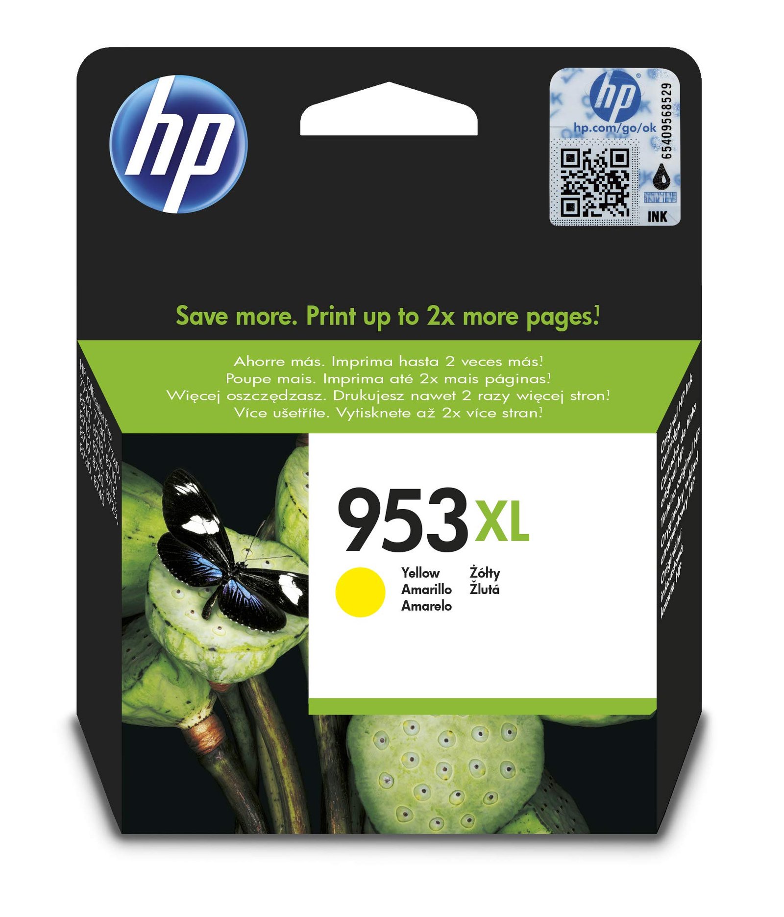 حبر طابعة اصفر HPXL953  - صورة 1
