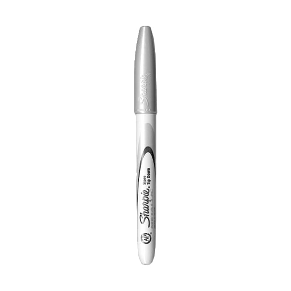 قلم بويه فضي SHARPIE - صورة 2