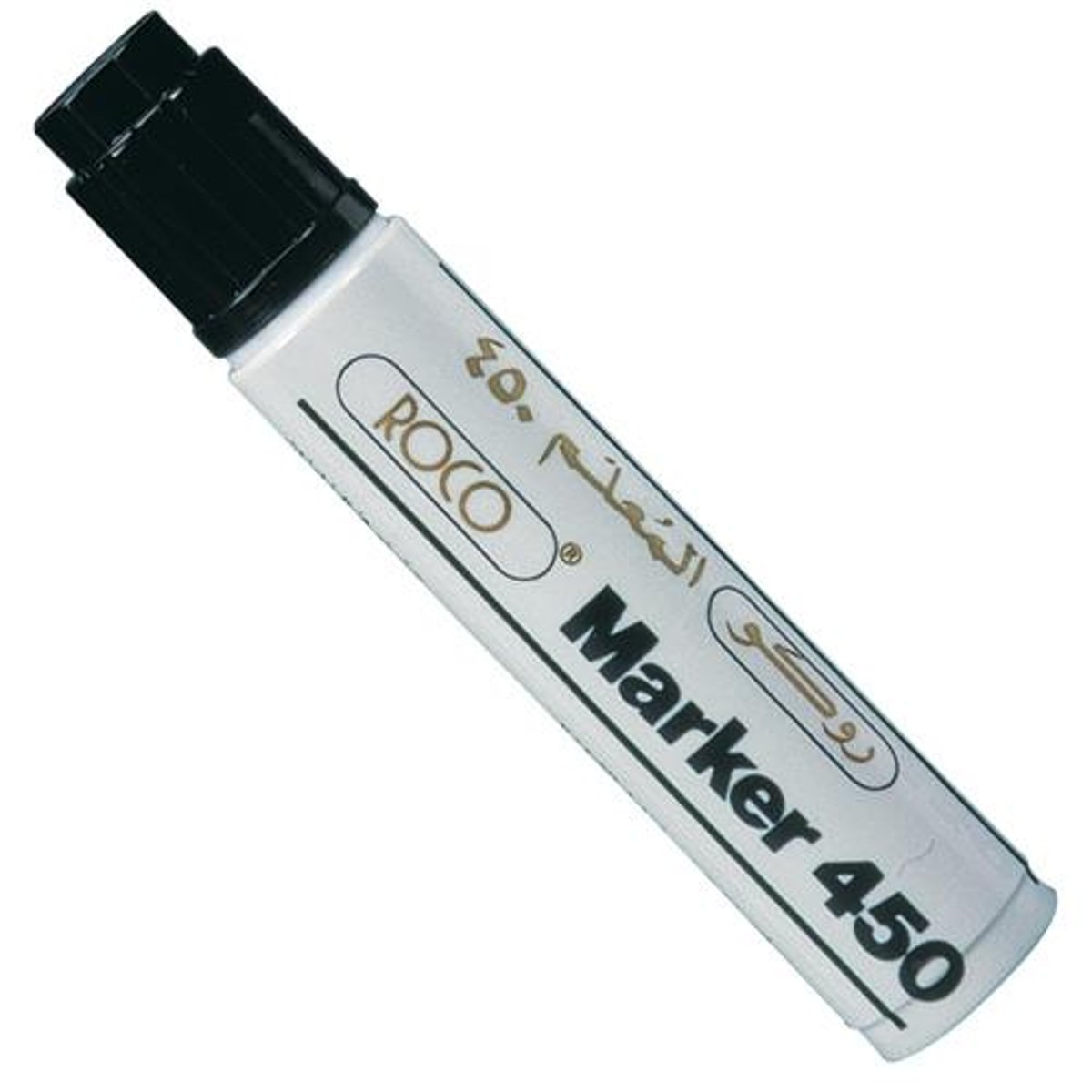 12 قلم ماركر اسود 450 روكو RQ-29043 - صورة 1