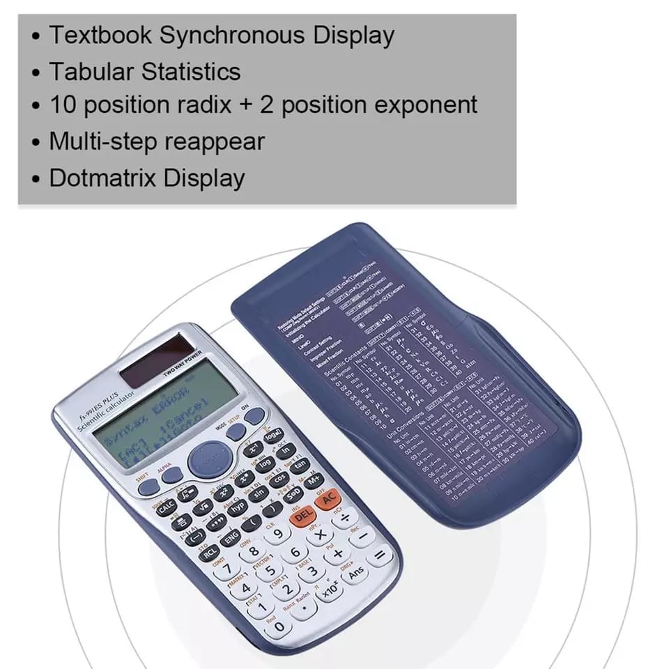اله حاسبة علمية CALOLA FX-991ES PLUS - صورة 1