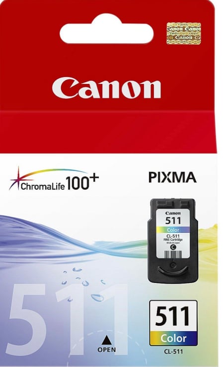 حبر طابعة كانون ملون 511 Canon color - صورة 1