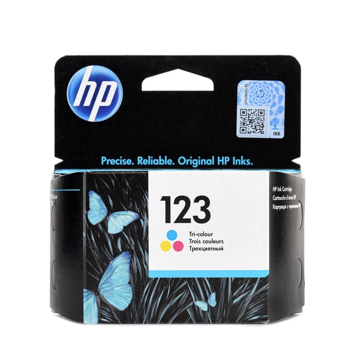 حبر طابعه HP123 C  - صورة 1