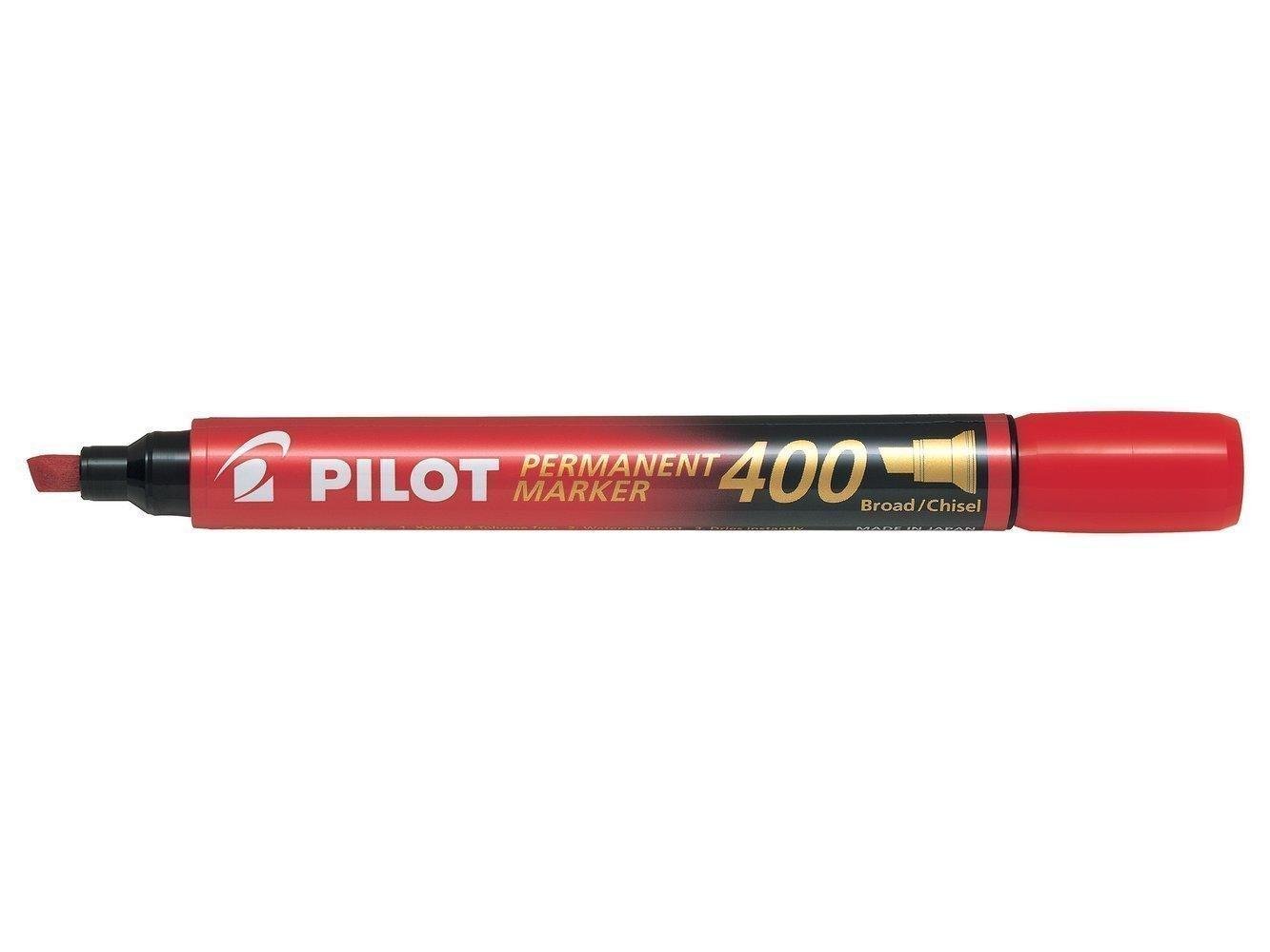 قلم ماركر مشطوف بايلوت احمر SCA-400-R - صورة 1