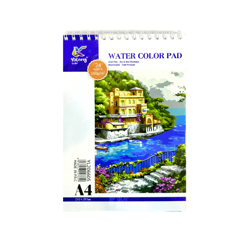 كراسة رسم WATER COLOR PAD A4 YL206605 - صورة 1