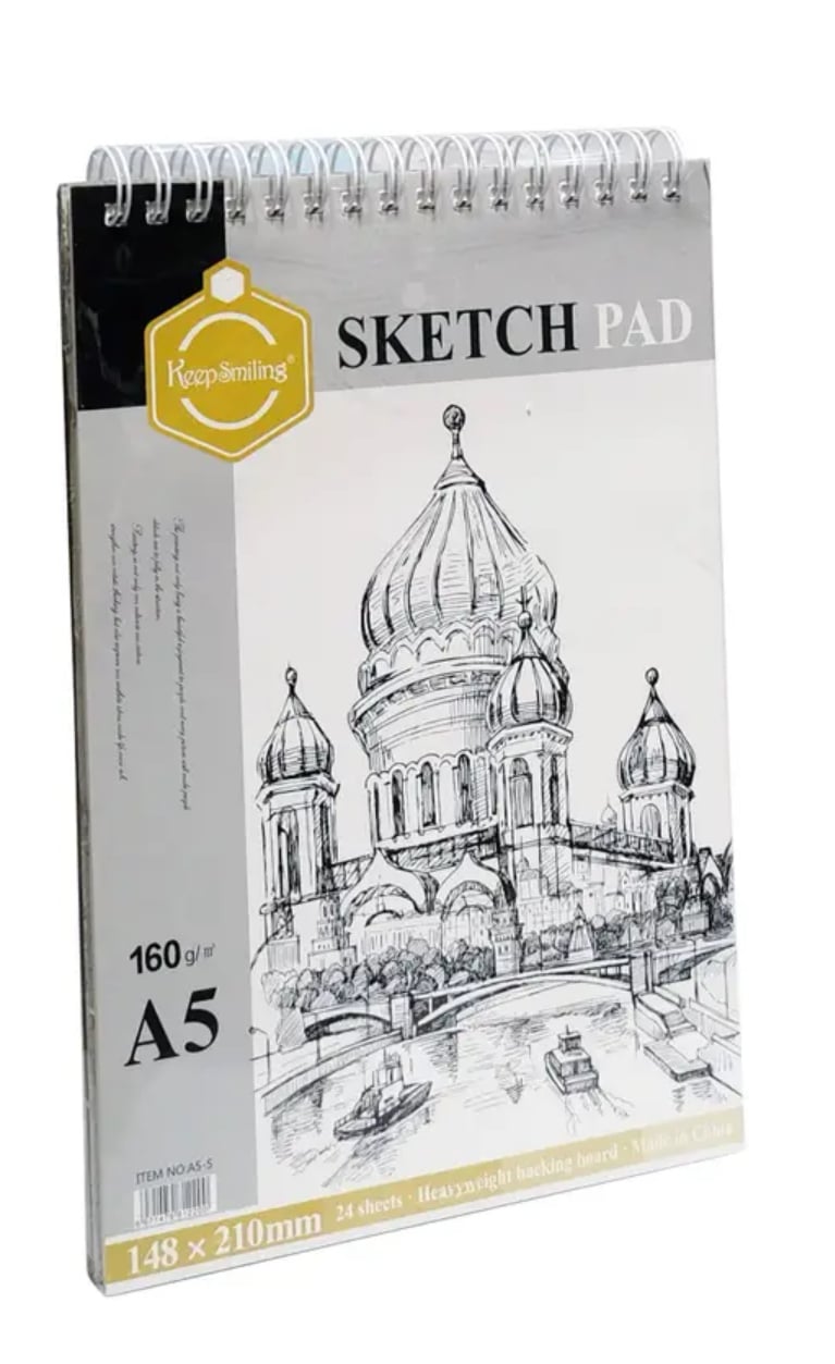 كراسة رسم 24 ورقة SKETCH PAD A5 - صورة 1