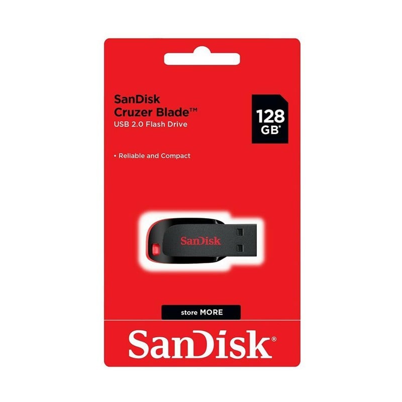 فلاش ميموري SANDISK 128GB - صورة 1