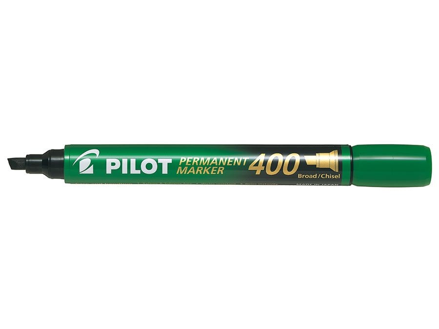 قلم ماركر مشطوف بايلوت اخضر SCA-400-G - صورة 1