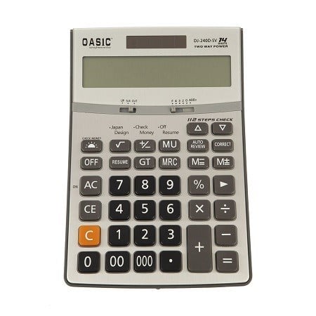 الة حاسبة DJ-240D-SV - صورة 1