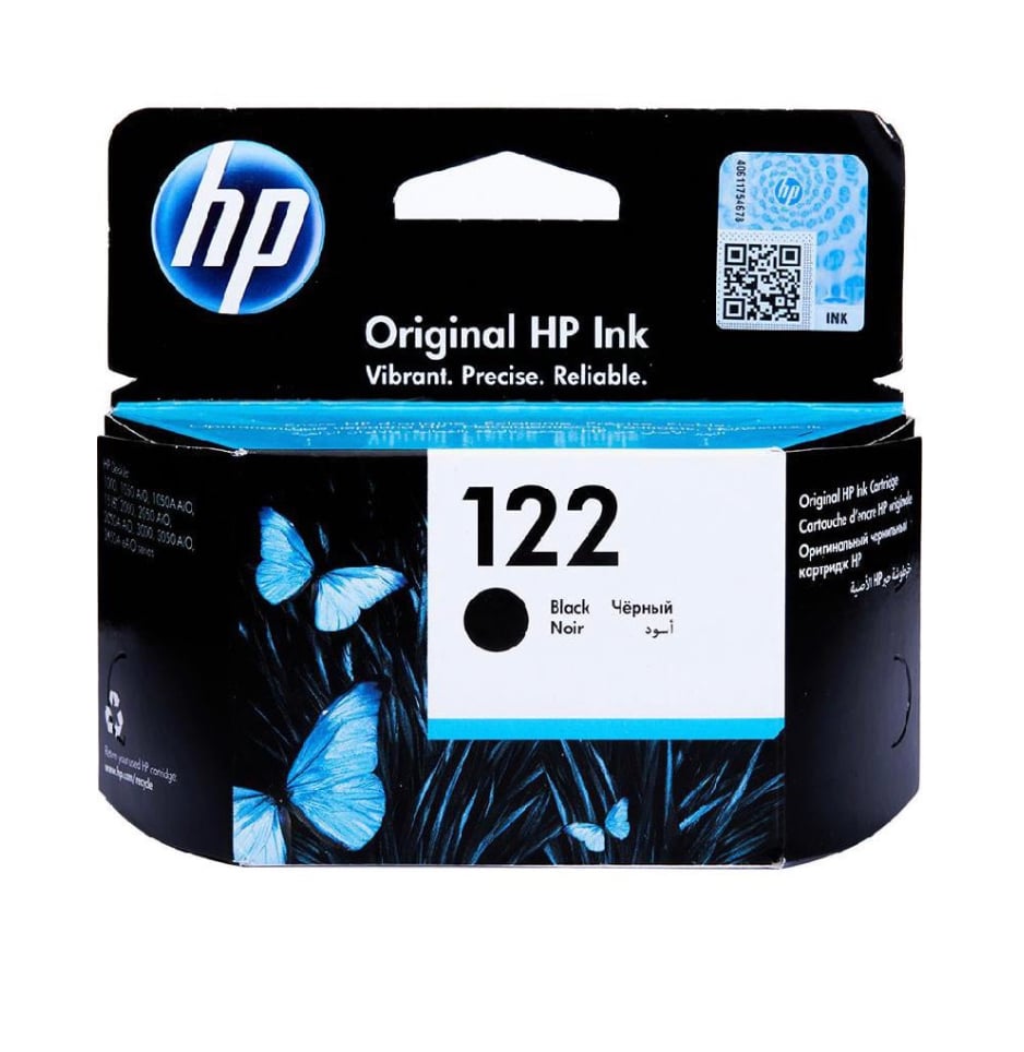 حبر طابعة أسود 122 HP  - صورة 1