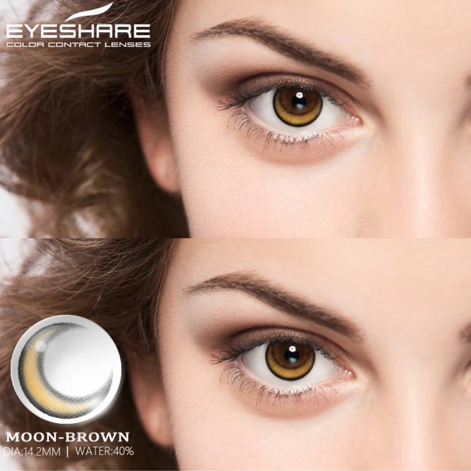 عدسات Moon - brown - Image 2