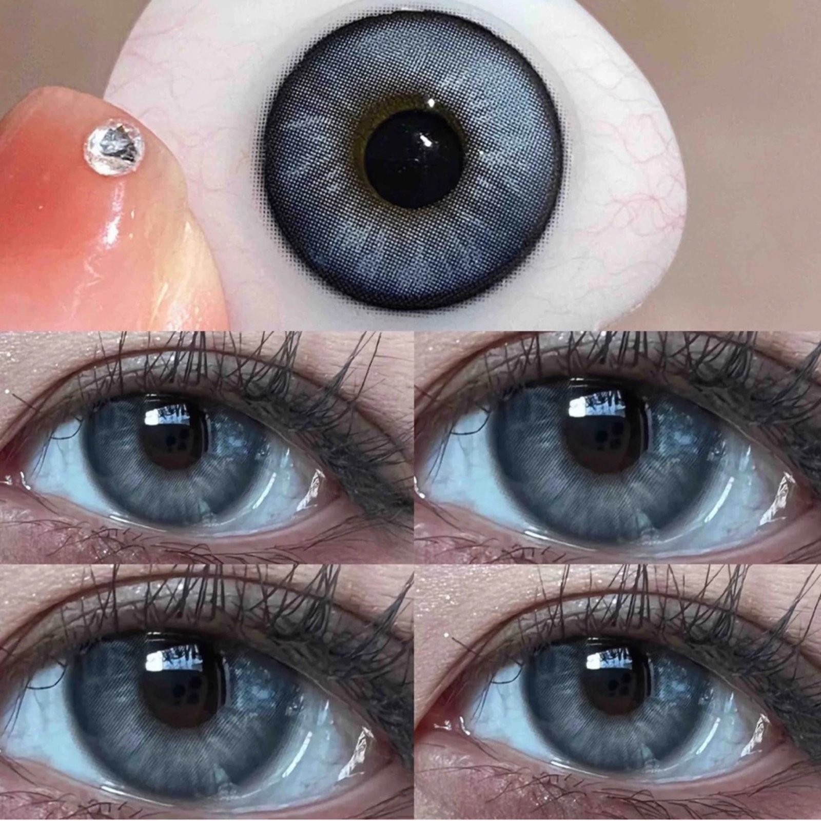 عدسات Apex blue grey - Image 1