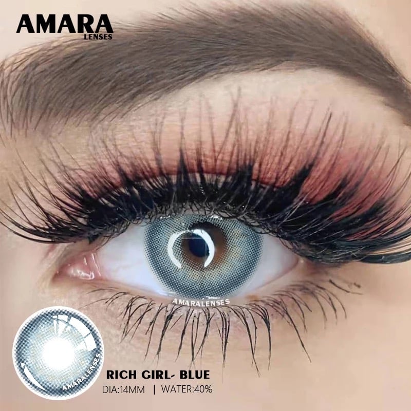عدسات RICH GIRL BLUE - Image 1