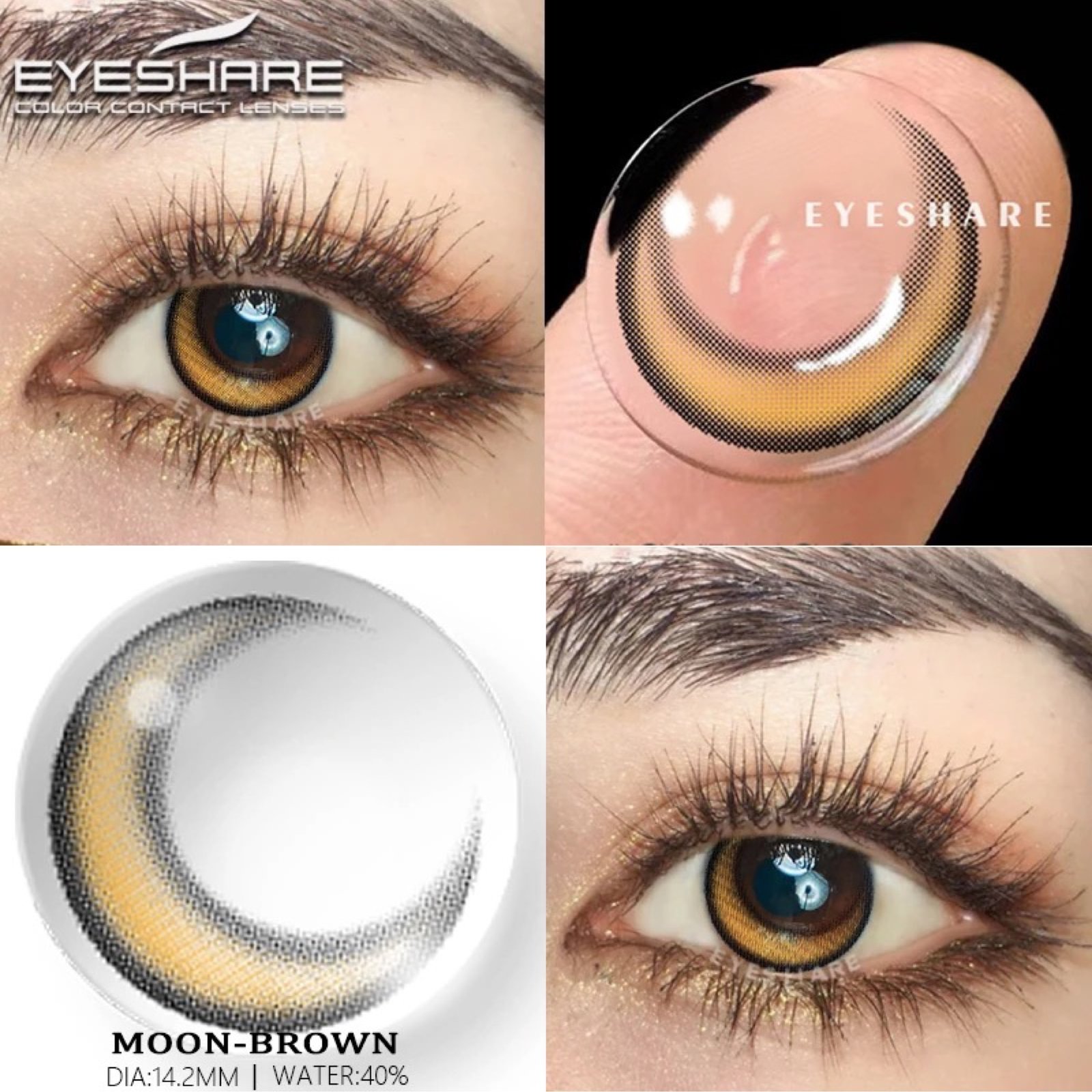 عدسات Moon - brown - Image 3