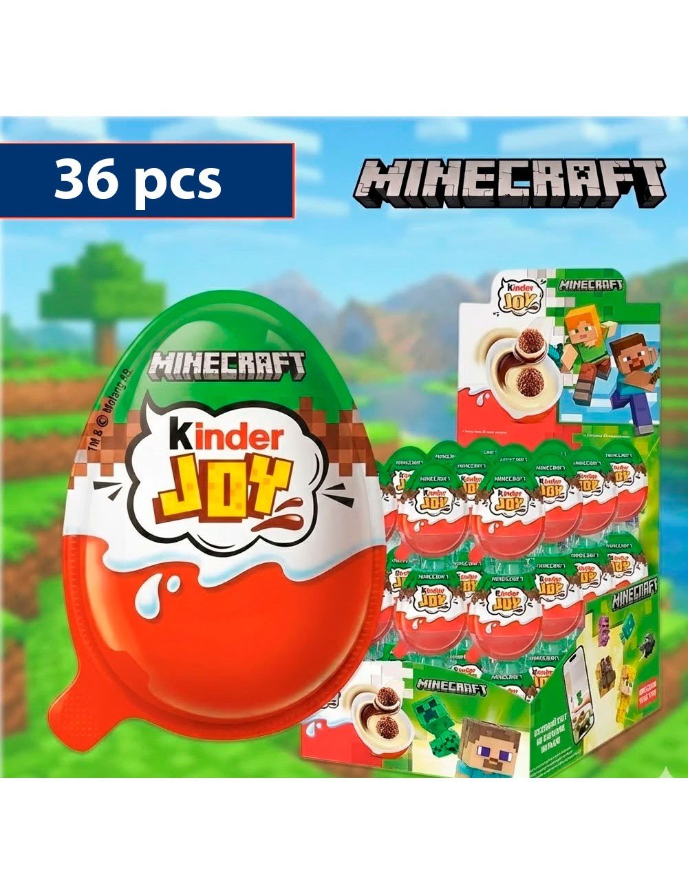 عرض ال36 حبة بوكس كندر جوي ماينكرافت - Image 1