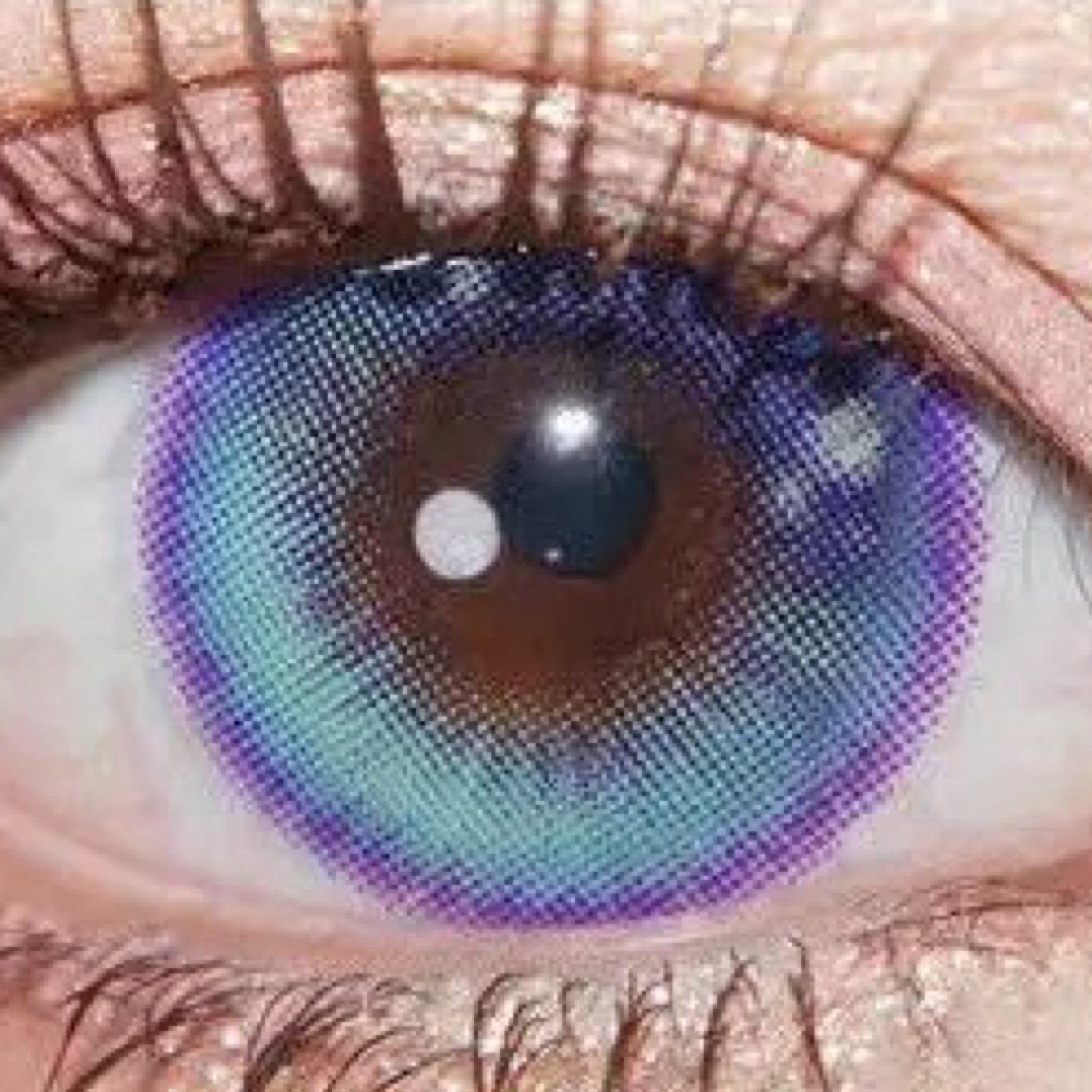 عدسات girl tears blue - Image 1