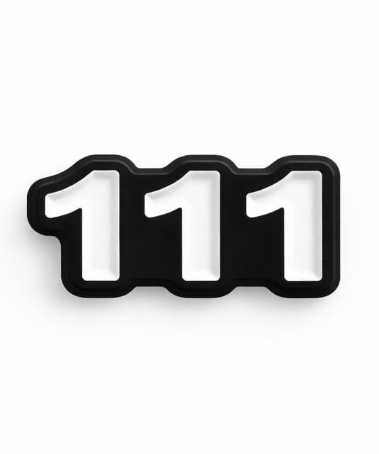 ملصق معدني 111 (M3) - صورة 1