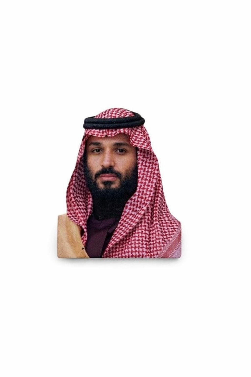 ملصق معدني الأمير محمد بن سلمان (M3) - صورة 1