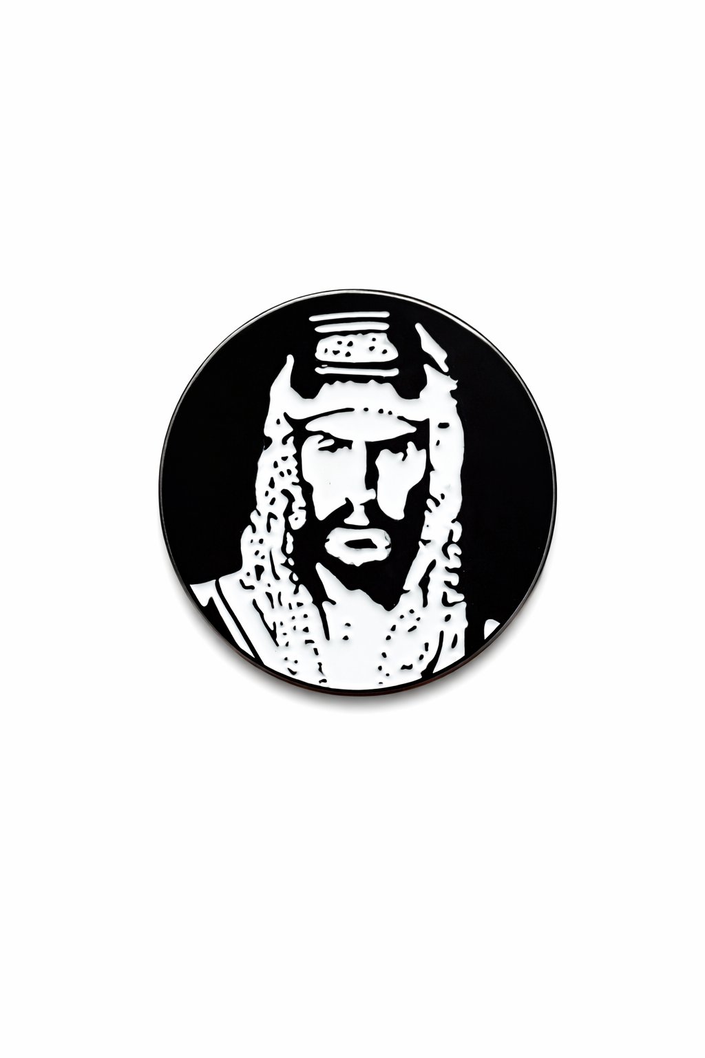 ملصق معدني الملك عبدالعزيز (3M) - صورة 1