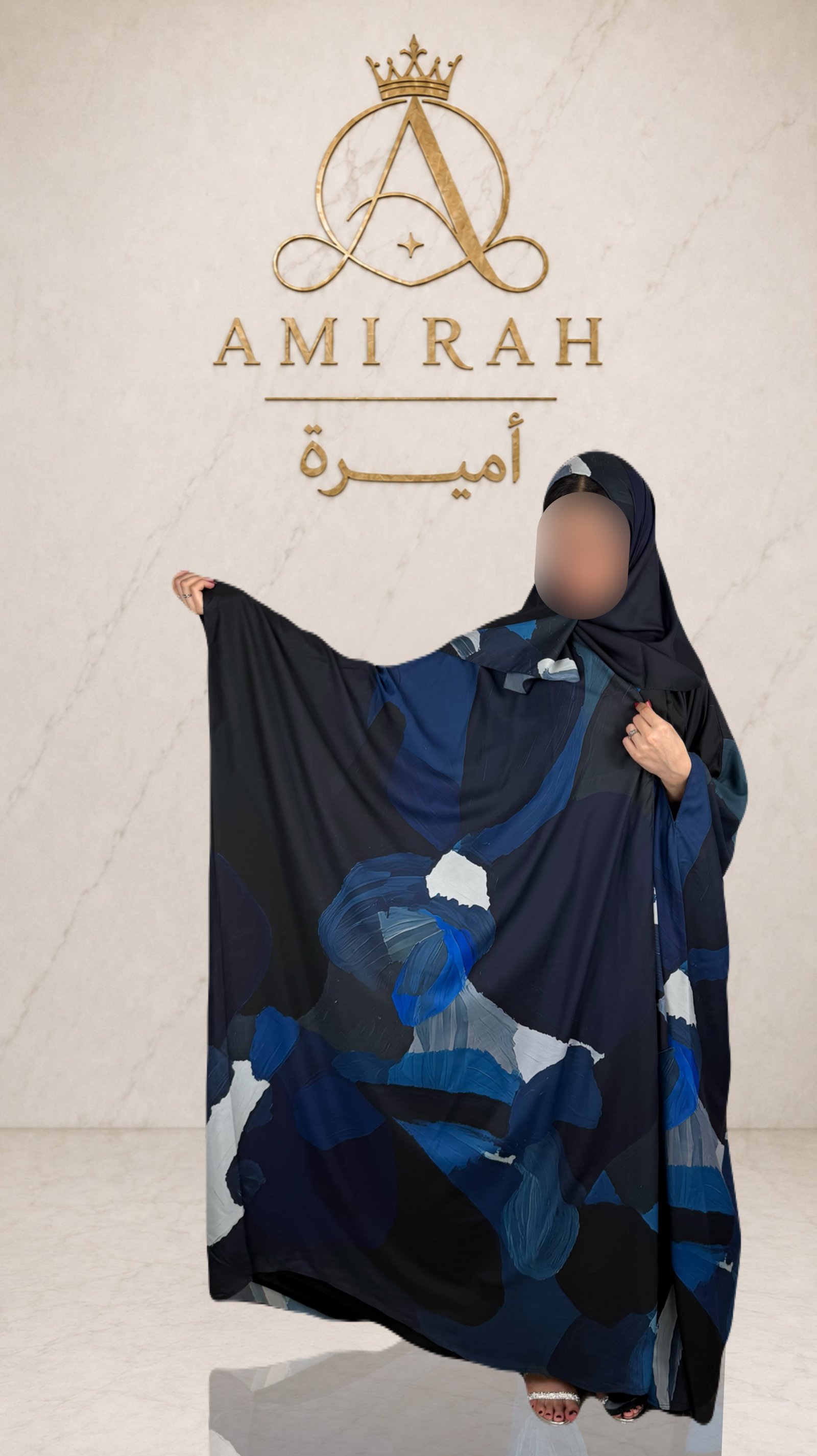 عباية شيفون موج  - صورة 4