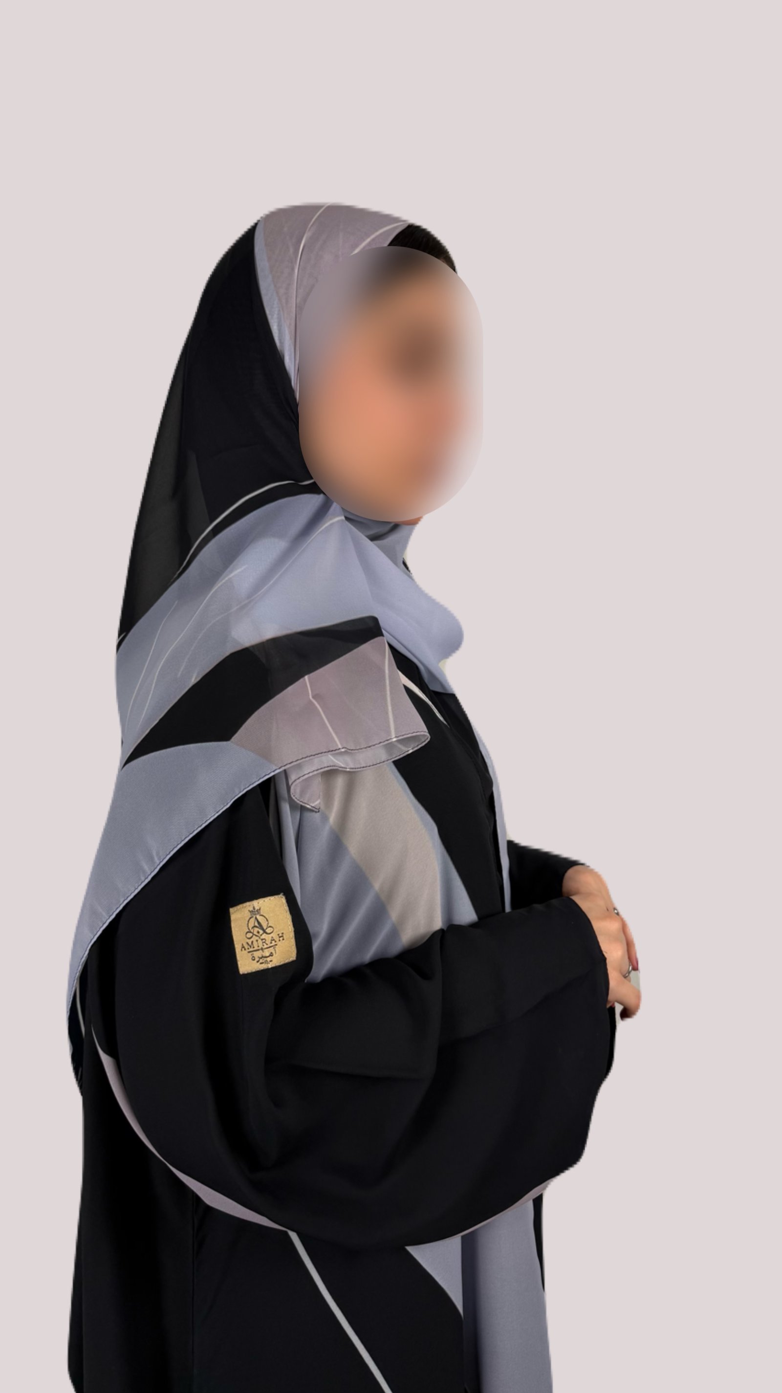 عباية شيفون طيف الليل - صورة 3