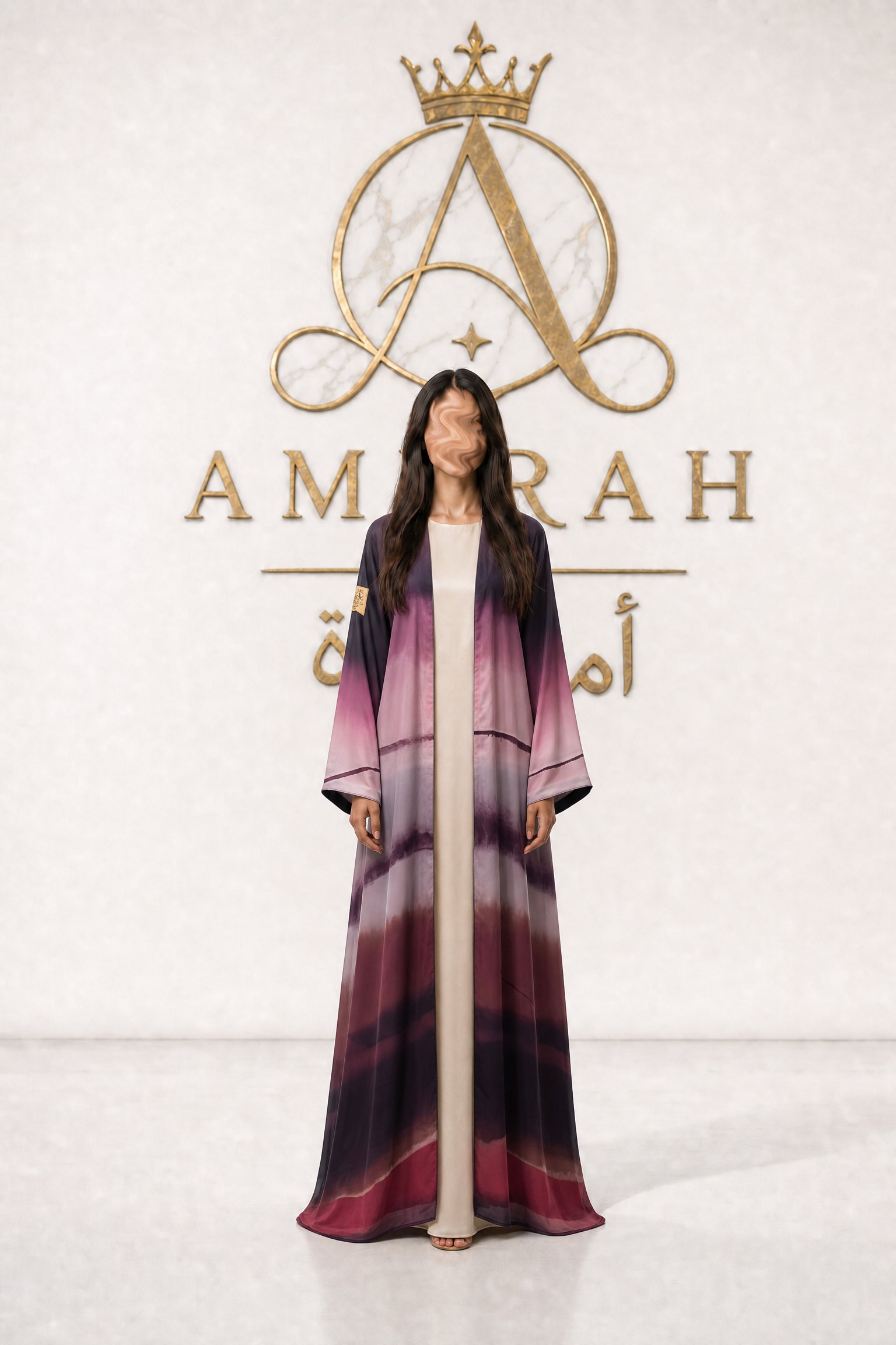 Dusk Chiffon Abaya - Image 1