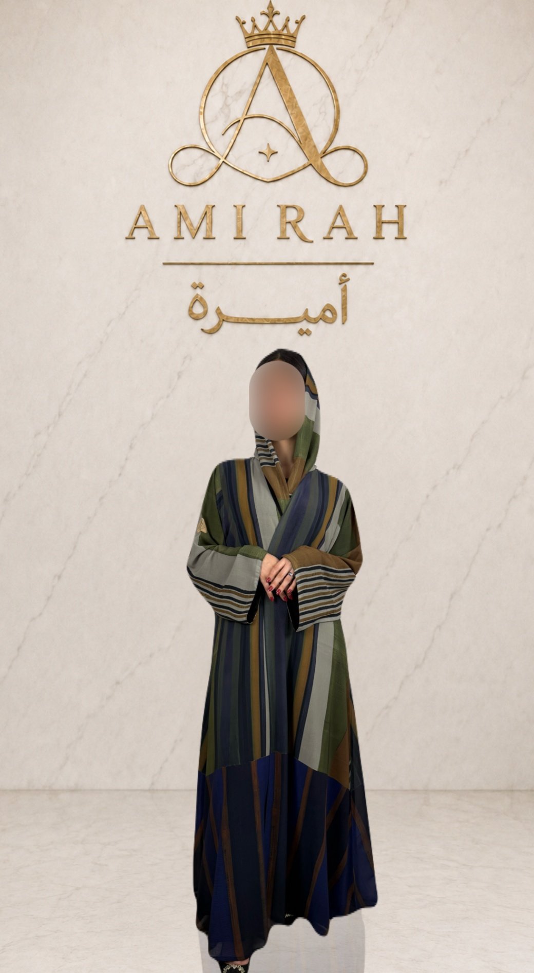 عباية شيفون ارتست  - صورة 1