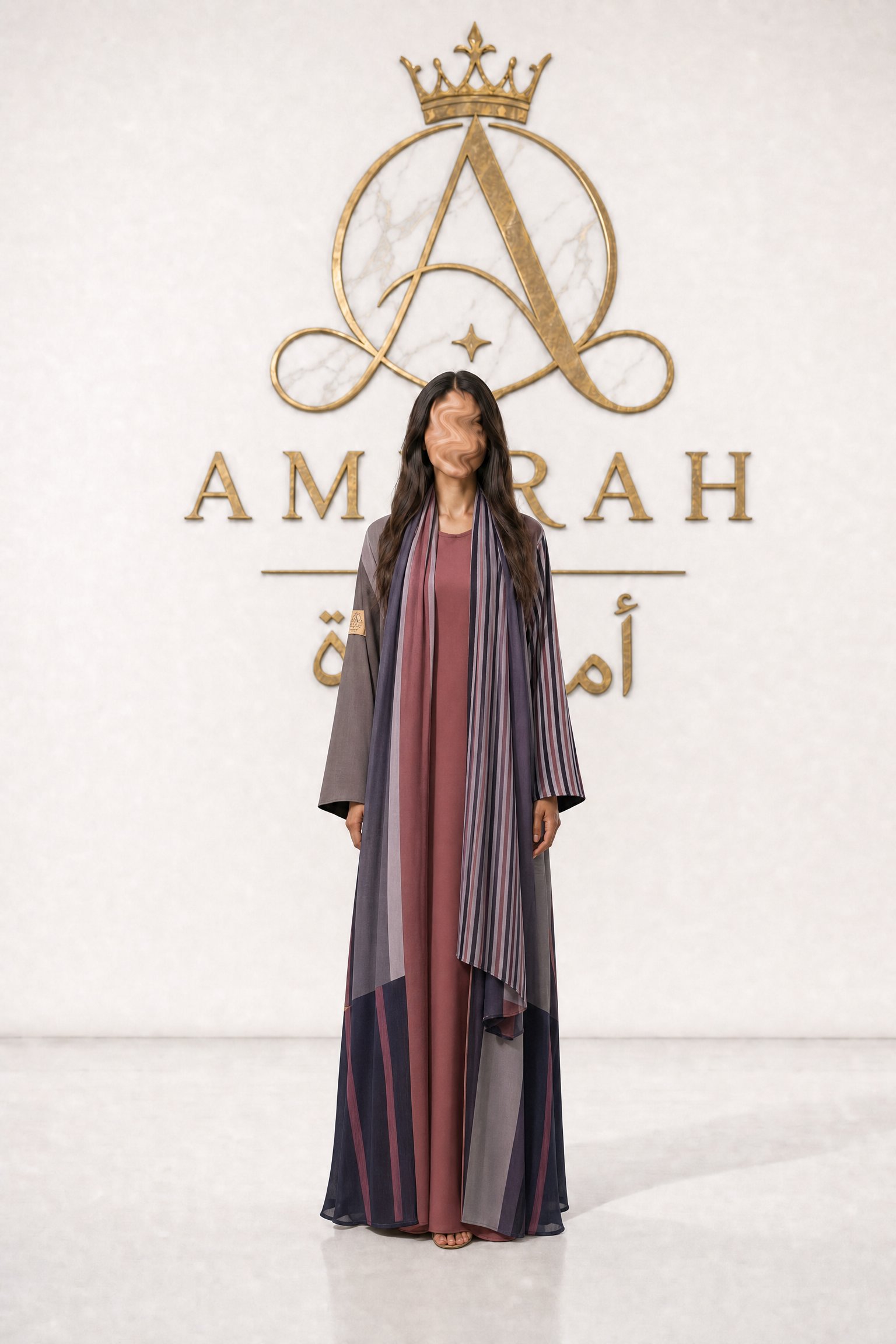 Chiffon Artist Abaya - Image 5