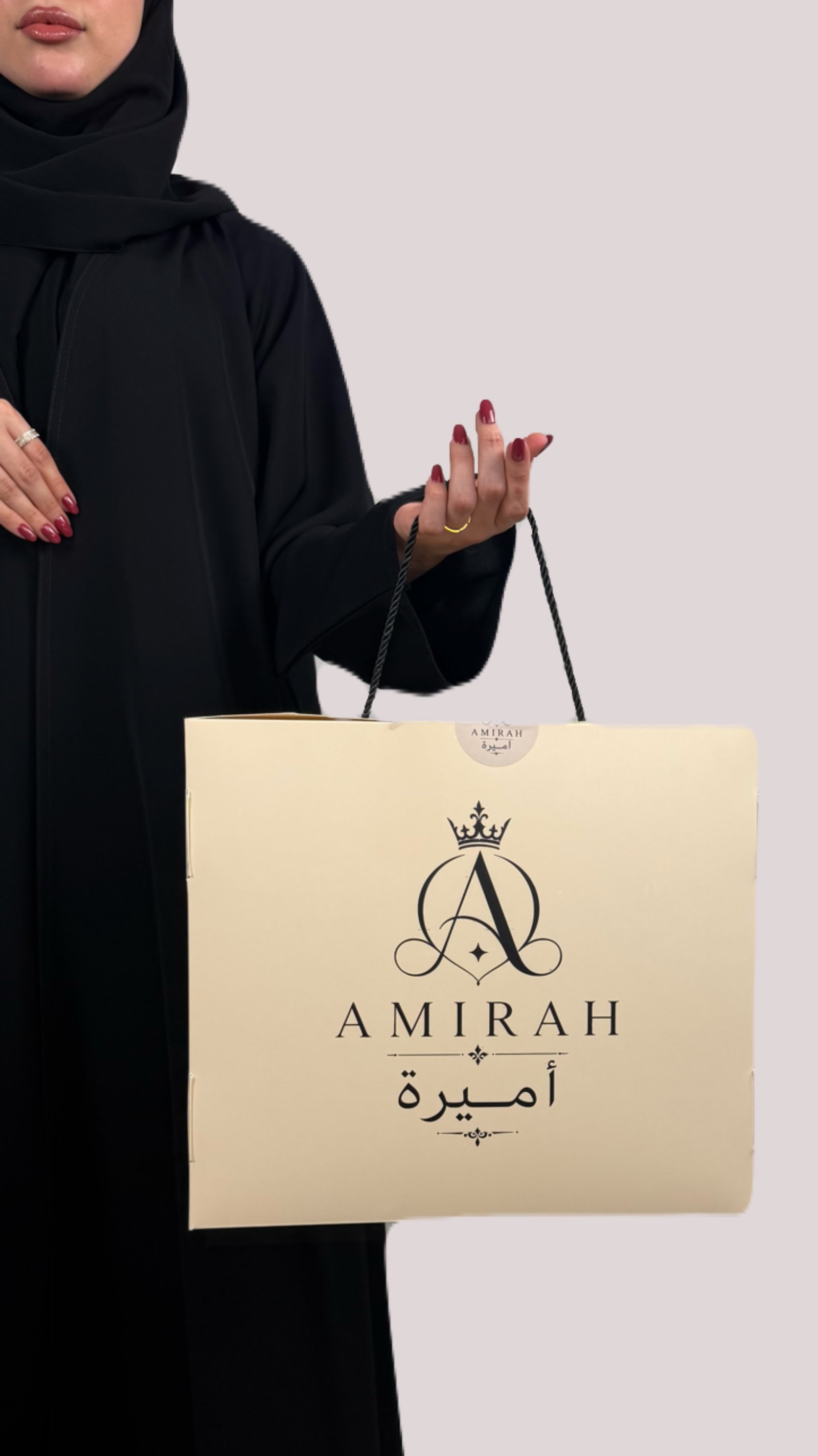 عباية كريب المتميزة موديل دبل كلوش - صورة 4