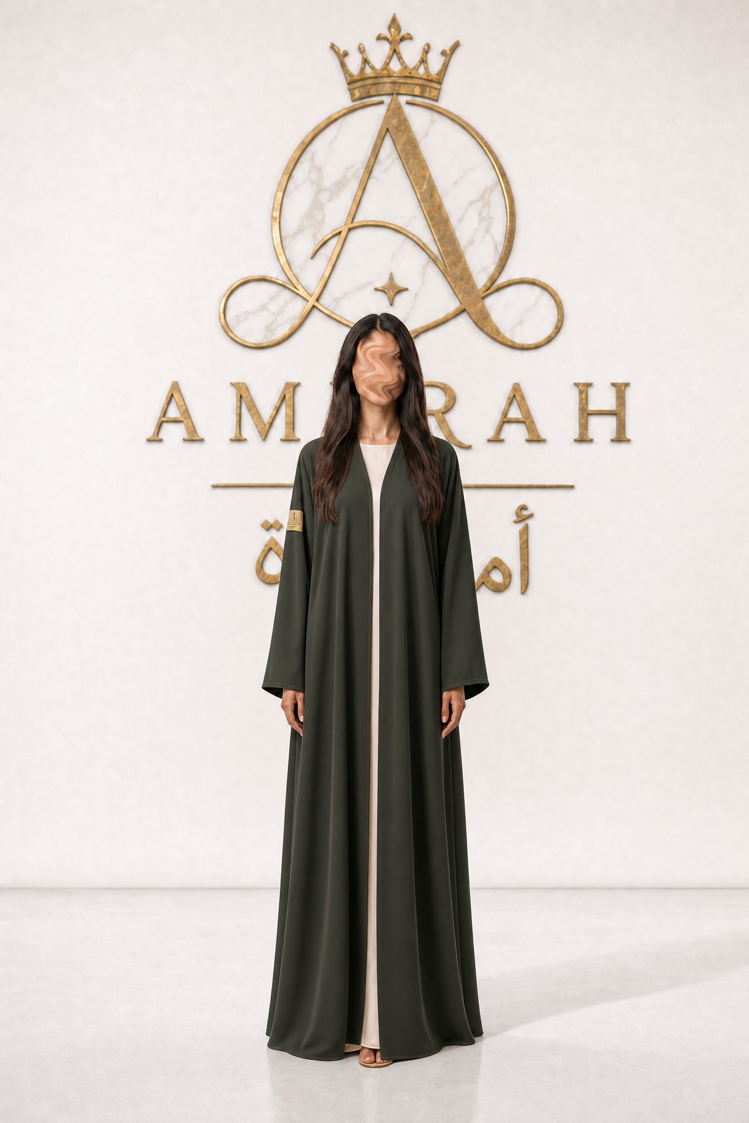 Half-Butterfly Abaya - Distinguished Crepe - Image 1