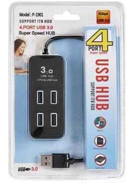 قاعدة USB 3.0 منافذ 4 ، P-1901 - صورة 1