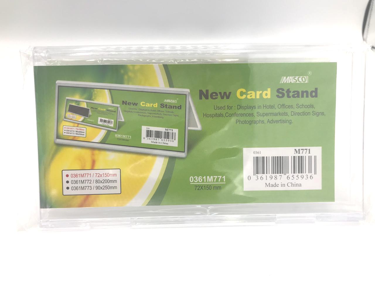 حامل إعلانات عرضي NEW CARD STAND - صورة 1