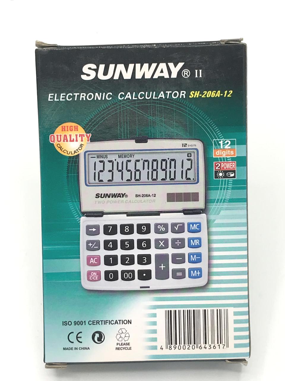 آلة حاسبة SUNWAY SH-206A-12 - صورة 1