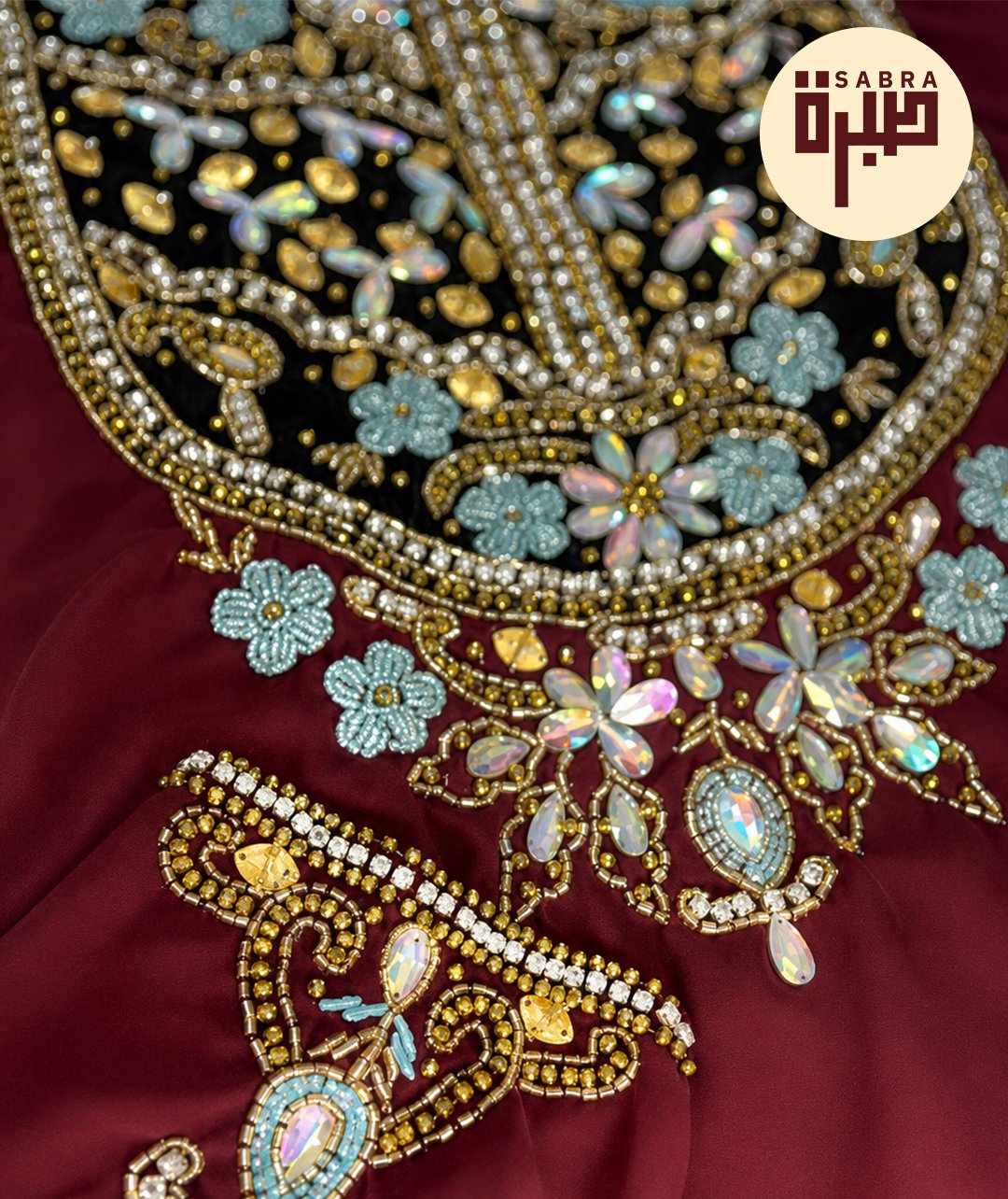 Burgundy Grace Makhawar - Image 3