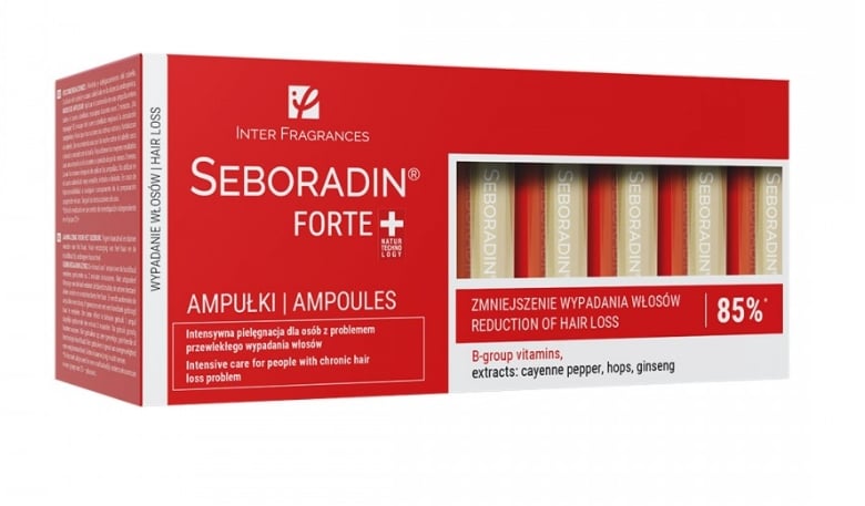 Seboradin Forte Women Ampoules 14 x 5.5 ml Ampolues - صورة 1