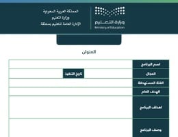 قالب تقرير تنفيذ برنامج ( قابل للتعديل) - صورة 1