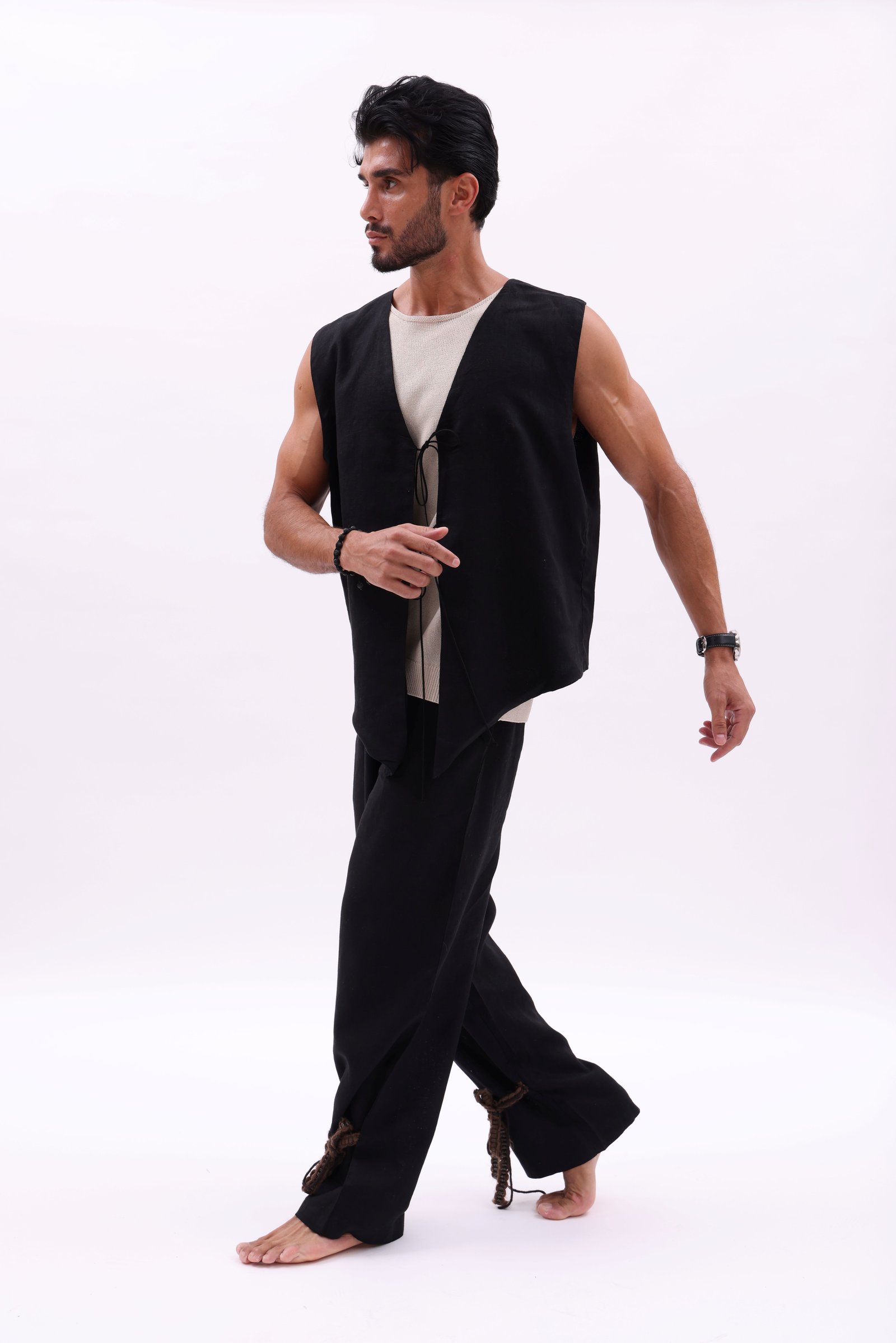 AL GAYLA OBSIDIAN PANTS - صورة 3