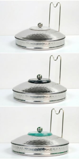 multi serving mini plate - black color - Image 4