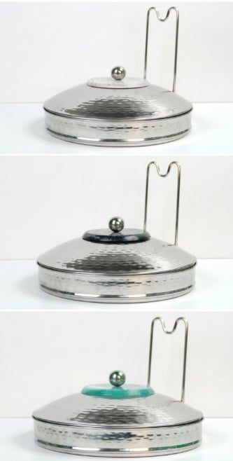 multi serving mini plate - white color - Image 3