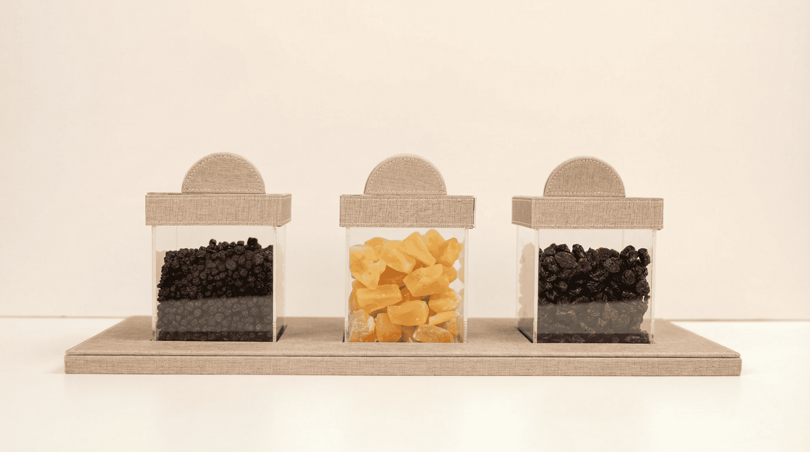 three container tray with lid - Image 4