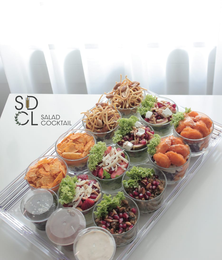ميني سلاد اكواب زجاجيه - صورة 2