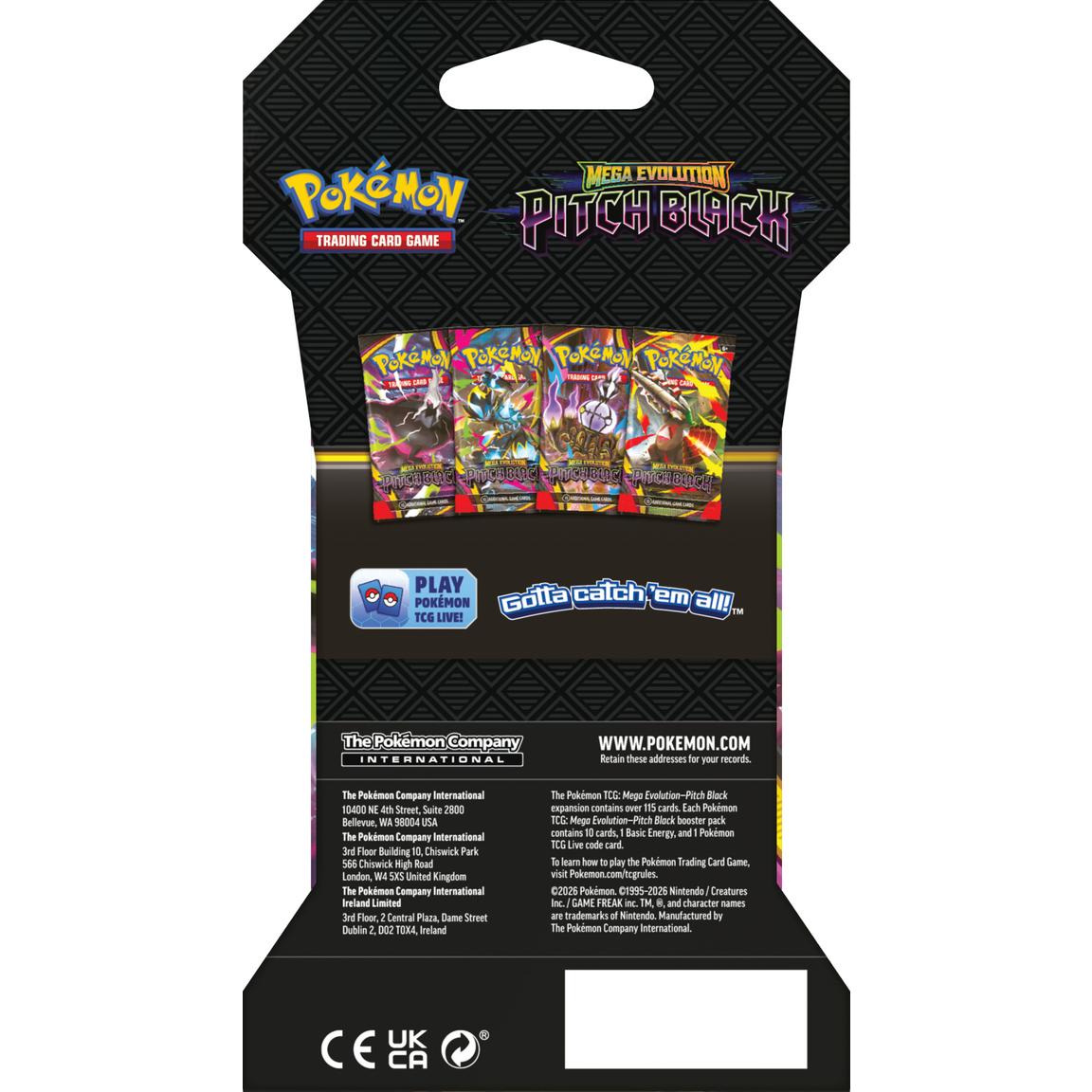 Pokemon Trading Card Game: Pitch Black Sleeved Booster Pack - Image 5