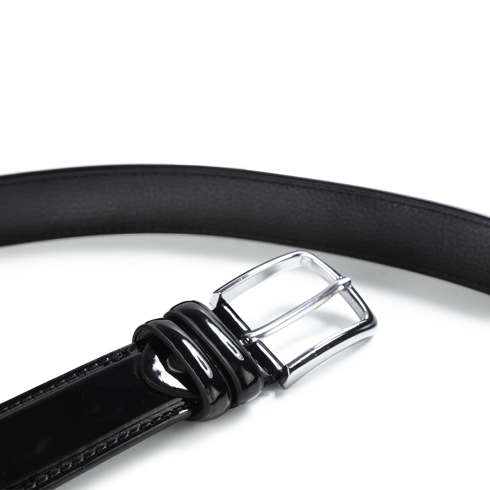 CUCA Glossy Leather Belt - Image 1