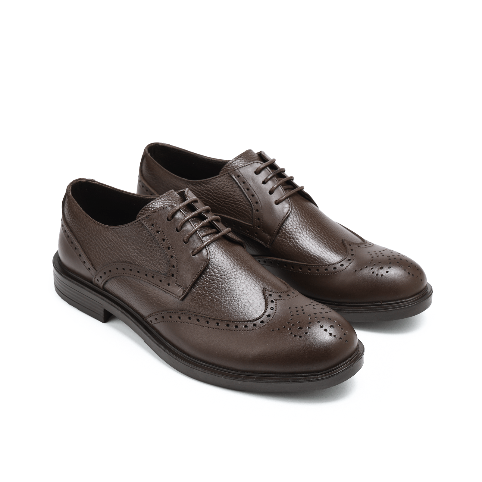 CUCA Brogue Leather Shoes - Image 1