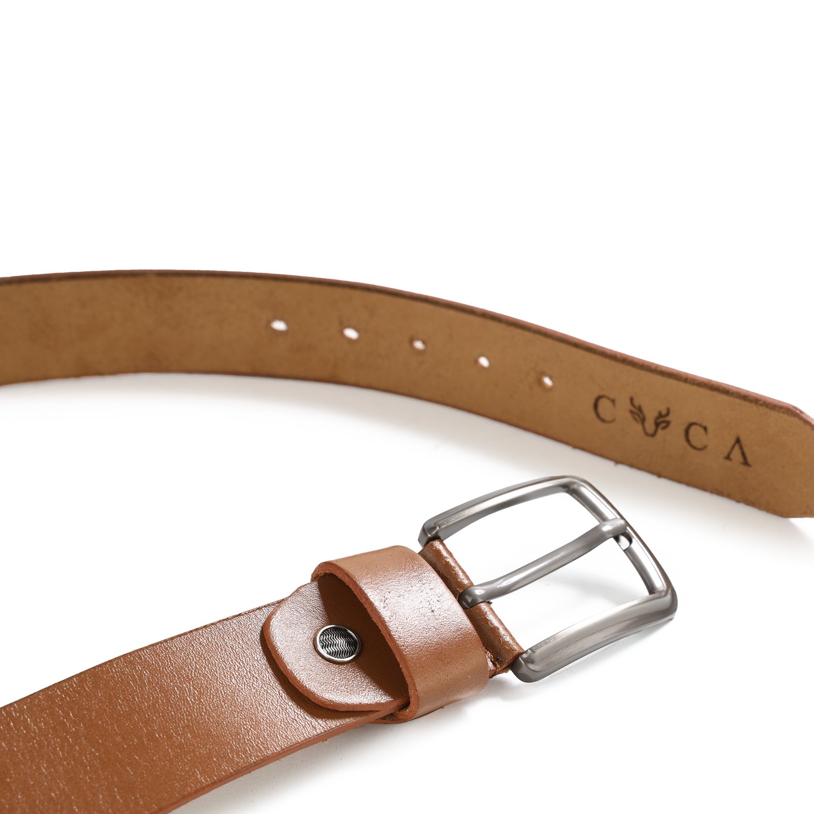 Casual Genuine Leather Belt - Image 1